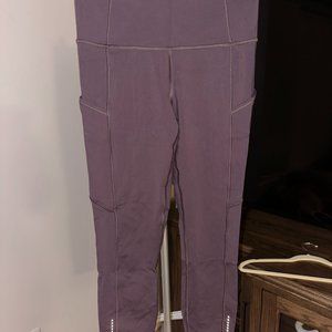 Lululemon Fast & Free Luxtreme 7/8 Leggings, size 6